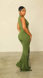 It Girl Jumpsuit (Olive)