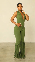It Girl Jumpsuit (Olive)