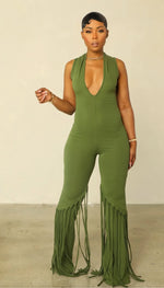 It Girl Jumpsuit (Olive)