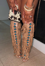 Night in the City Tan Sandal