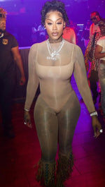 Night in the City Tan Sandal