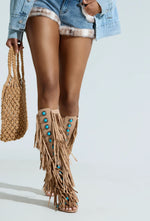 Night in the City Tan Sandal