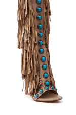 Night in the City Tan Sandal