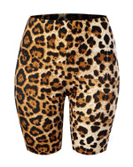 "Wild Thang" Cheetah Print Biker Shorts