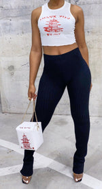 Thank You Enjoy Crop Top