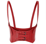 Nia Crop Vest (Red)