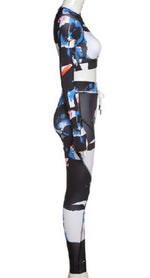 Color Splash Track Suit (Black)