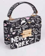 Mini Graffiti Clutch