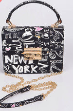 Mini Graffiti Clutch