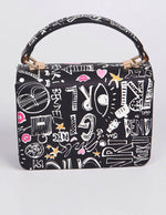 Mini Graffiti Clutch