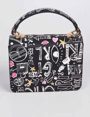 Mini Graffiti Clutch