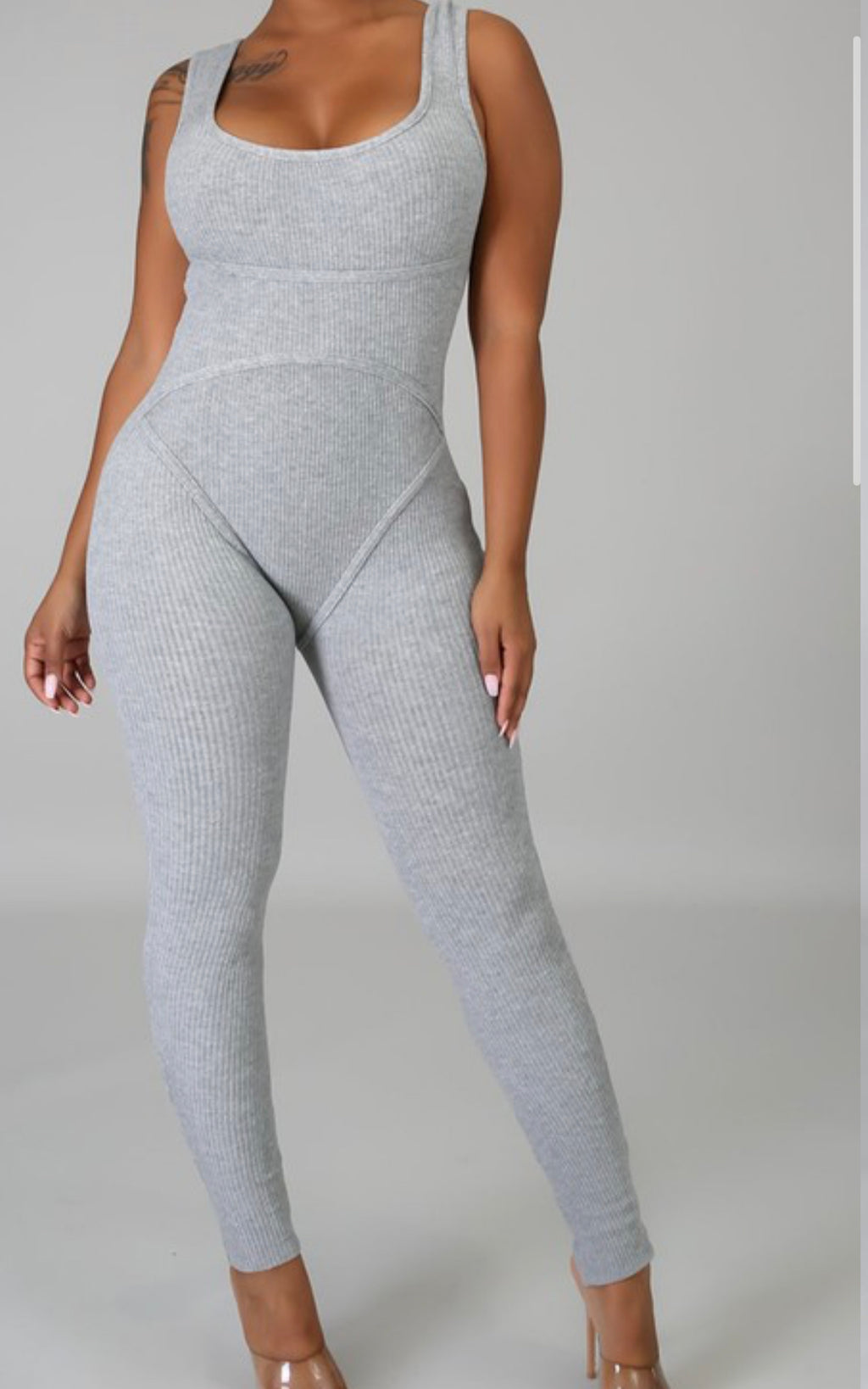 Rachel Jumpsuit (Grey)