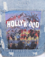 Denim Hollywood Crop Jacket