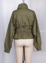 Belted Anorak Jacket (Olive)