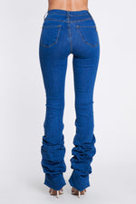 Boss Lady Ruched denim Jeans