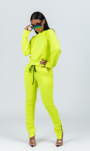 OG Sweatsuit (Neon Green)
